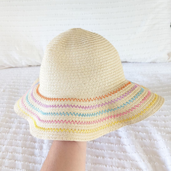 Girls Target Woven Sunhat - Picture 2 of 4